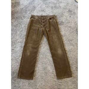 Vintage 80s‎ Levis white tab corduroy jeans straight leg retro hipster mod 32x29